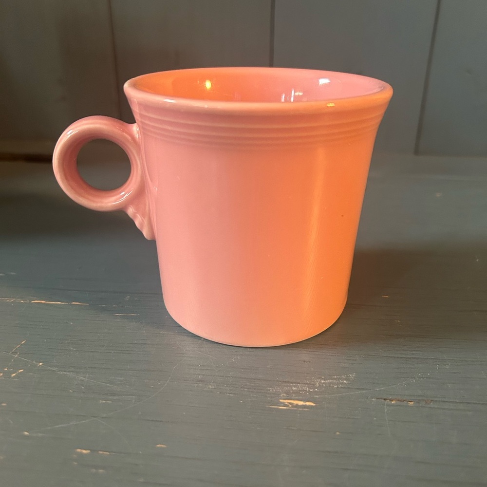 Elegant Pink Rose Ceramic Mug | Fiesta-WareCollection